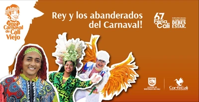 ‘Carnaval de Cali Viejo de 2024’: saluden al Rey y a los Abanderados