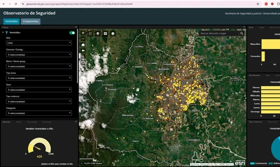 Datos de homicidios y comparendos podrán ser consultados en el nuevo mapa interactivo del Observatorio de Seguridad