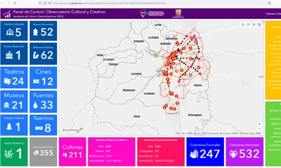 Conoce el mapa interactivo que facilita la consulta sobre actividades culturales en Cali