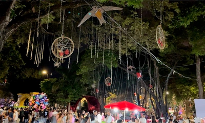 Sobrecarga por conexiones eléctricas clandestinas de vendedores informales, genera apagones en el ‘Alumbrado Navideño’