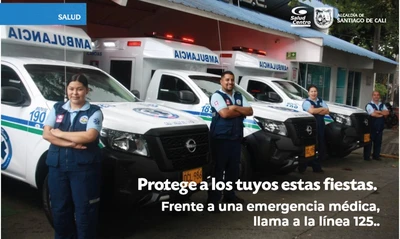 125: la línea de emergencias médicas que conecta a los caleños con ambulancias en segundos durante la Feria y festividades decembrinas