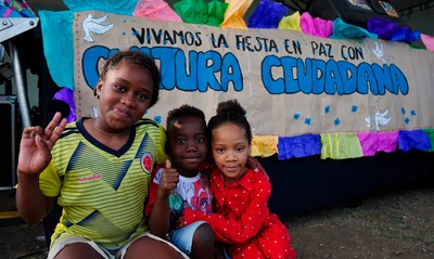 ‘Vivamos la Fiesta en Paz’ llegó con su mensaje de cultura ciudadana a las comunas 13, 14, 15 y 21 del oriente de Cali