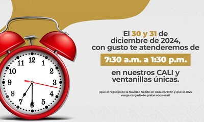 Conozca los horarios de atención en la Alcaldía para el 30  y 31 de diciembre