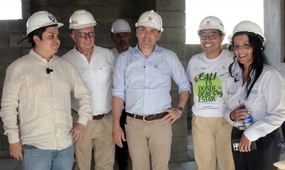 Alcalde de Cali y delegado del Gobierno Nacional visitaron obras de infraestructura escolar, próximas a inaugurar, que beneficiarán a cerca de 4000 estudiantes
