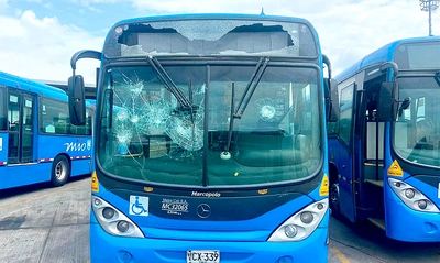 “Vandalismo contra el MIO es un ataque a los caleños”, conductor del masivo en grave riesgo de perder un ojo