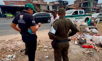 Operativos en Cali detectan infractores y combaten malas prácticas en la disposición de residuos