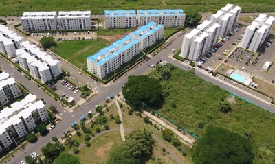 Foto aérea revela en detalle el desarrollo urbanístico de la zona de expansión de Cali
