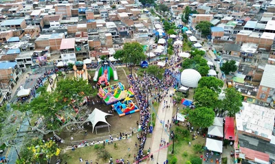 El Bulevar de Oriente se desbordó de emociones con la Ciudadela de la Alegría