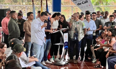 Las fuerzas vivas de la Comuna 20 deben definir proyectos para su desarrollo físico y social: alcalde Eder convocó a una mesa de trabajo