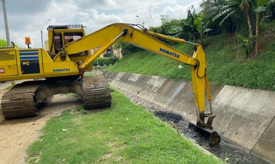 Alcaldía de Cali recupera canal El Danubio: se protege de inundaciones la Comuna 18 y refuerzan los operativos ambientales
