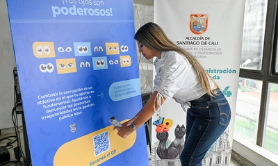 Con un código QR, caleños pueden denunciar la corrupción y alertar  irregularidades de manera anónima