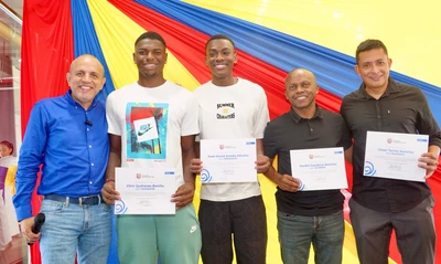 Cuerpo técnico y jugadores caleños de la selección Colombia sub-20 de fútbol, fueron exaltados por la Secretaría del Deporte