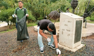 Con una gran jornada de acción ambiental, la Administración Distrital impulsó la recuperación y el embellecimiento del río Cali