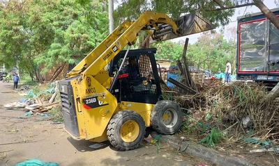 La Unidad de Bienes y Servicios recuperó 3400 metros cuadrados de espacio público en la comuna 5 de Cali