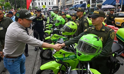 Alcalde Eder confirma la llegada de 100 nuevos policías a Cali para seguir recuperando la seguridad