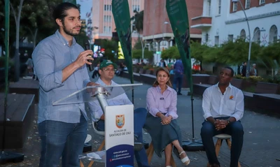 En cámara han quedado registrado presuntos responsables de robos de luminarias en el Bulevar del Río. Alcaldía ofrece recompensa e invita a la ciudadanía a denunciar
