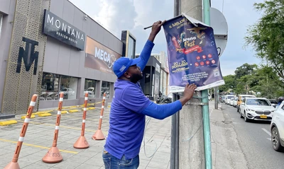 En solo dos meses, Alcaldía de Cali ha retirado de las calles cerca de 900 elementos de publicidad exterior irregular