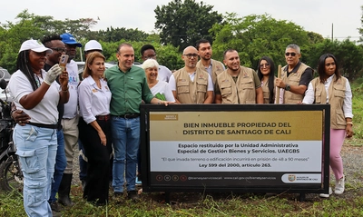 4500 m² para la comunidad en Ciudad Córdoba, restituidos por la Alcaldía de Cali