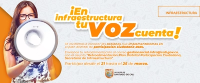 Te invitamos a conocer las acciones propuestas para el Plan Distrital de Participación Ciudadana 2025