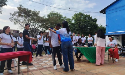 Liderazgo estudiantil toma posesión en la IEO Bartolomé Loboguerrero