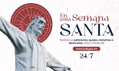 Durante la Semana Mayor, las PQRD se atenderán solo por el canal virtual