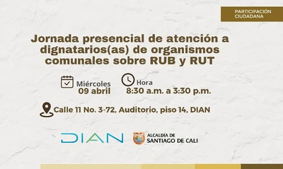 Este miércoles se realizará capacitación presencial en registro del RUB y RUT para Juntas de Acción Comunal