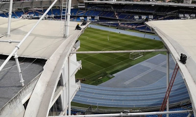 Lona del Estadio Pascual Guerrero será instalada en Semana Santa