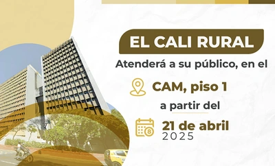 Desde este lunes, el CALI Rural atenderá en el primer piso del CAM