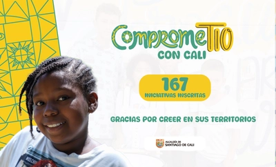 167 iniciativas participan en la convocatoria  CompromeTIO con Cali