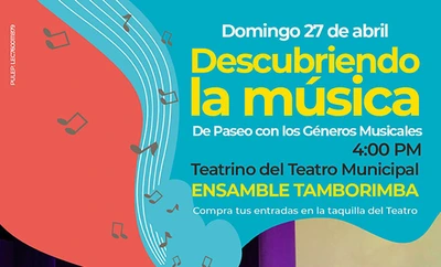 Disfruta de una tarde en familia “De Paseo por los Géneros Musicales” con Descubriendo la Música