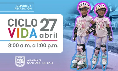 La Ciclovida de Cali celebra el ‘Día del Niño’ con una jornada llena de  alegría, juego y movimiento
