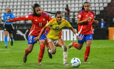 Colombia resbaló ante Chile, pero mantiene la opción de jugar en Cali el hexagonal final de la ‘Conmebol Sub-17 Femenina’