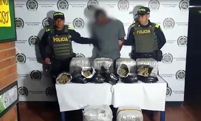 Plan Cali Segura también se siente en los corregimientos: Policía incautó 52 mil dosis de marihuana en El Hormiguero