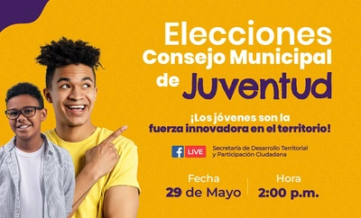 Jóvenes: conozcan la importancia del Consejo Municipal de Juventud, en el en vivo de este jueves a las 2 p.m.