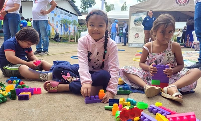 El aprendizaje a través del juego convocó a niñas y niños del  corregimiento de Navarro