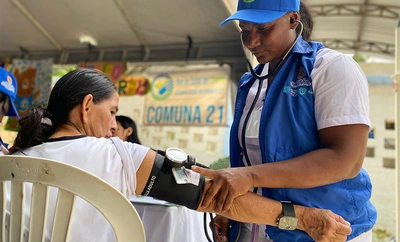 La Feria de Servicios ‘Volvamos a Mi Cali Bella’ llegó al corregimiento  de Navarro para atender a más de 400 personas