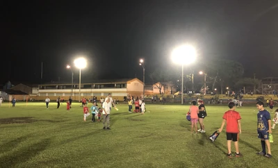 Polideportivo San Juan Bautista luce nuevo alumbrado público para disfrute de los caleños