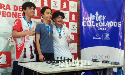 Instituciones educativas de Cali hicieron sus jugadas maestras en la  fase municipal de los Juegos Intercolegiados 2025