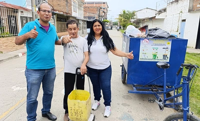 Con el apoyo de CompromeTIO, comunidad del barrio Manuela Beltrán lidera innovadora iniciativa de reciclaje en Cali