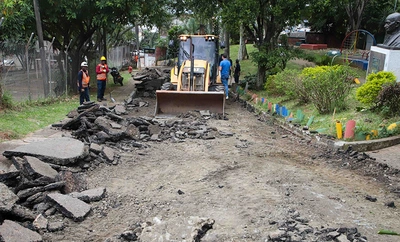 930 metros cuadrados de vía han sido recuperados por la Alcaldía de Santiago de Cali en la Comuna 20
