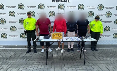Golpe al hurto de residencias en Cali: cayó banda dedicada a este delito