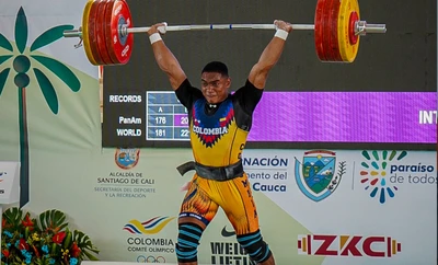 ‘Panamericano de Pesas’: el caleño Marcos Bonilla se bañó tres veces en oro y puso a Colombia en la parte alta de la medallería