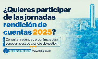 Rendición de Cuentas 2025: ¡conoce y participa en los encuentros del segundo semestre!