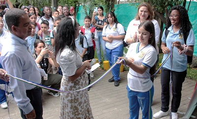 La Institución Educativa Técnica Industrial (IETI) José Antonio Galán  inauguró su biblioteca ‘Gabriel García Márquez’