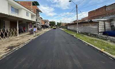 ¡A estrenar! Vecinos del barrio Mariano Ramos celebran la pavimentación en sus cuadras