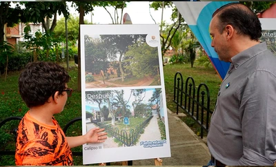 ¡Cali estrena dos parques renovados en la comuna 13!