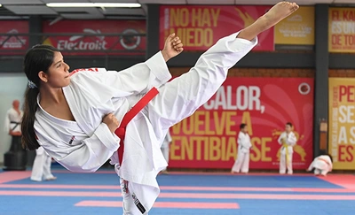 Karen Dahiana Yunda, la guerrera que compitió con alma y corazón en el tatami de los ‘Departamentales’: tras colgarse el oro, despidió a su papá