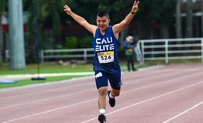Joven con síndrome de Down corrió como una ‘gacela’ y fue dos veces  campeón en los ‘Juegos Para-Departamentales 2025’