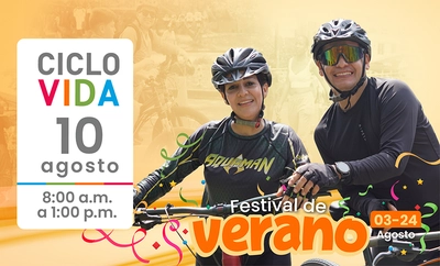La Ciclovida de Cali continúa celebrando el ‘Festival de Verano’