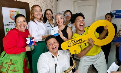 Con teatro, música y alegría, Control Interno llegó a los organismos de la Alcaldía de Cali